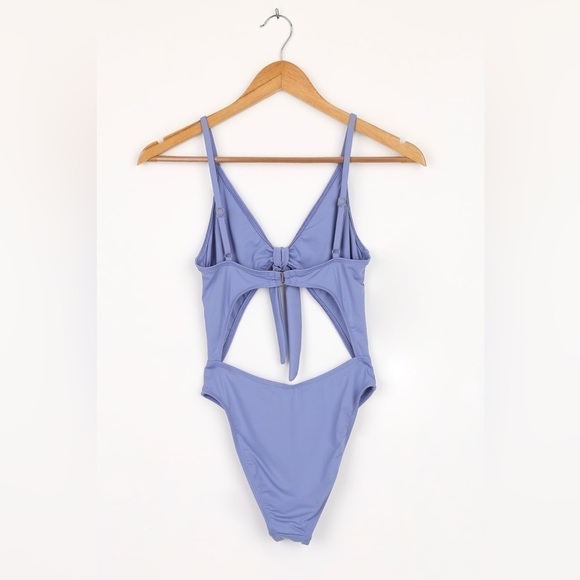 Dippin Daisy's Tie-Front One-Piece Swimsuit Size Large - Picture 4 of 14